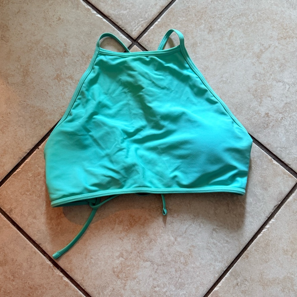 Teal Aerie Bathing Suit Top